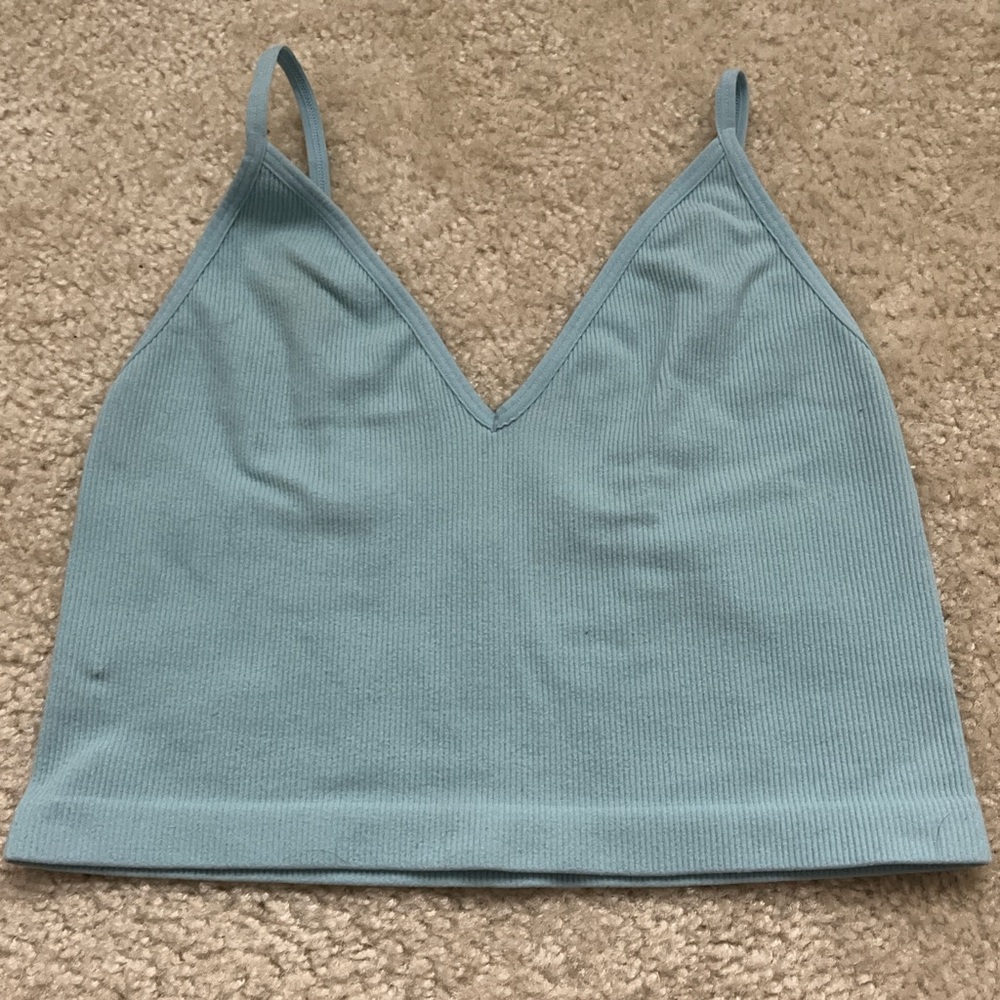 Blue tank top